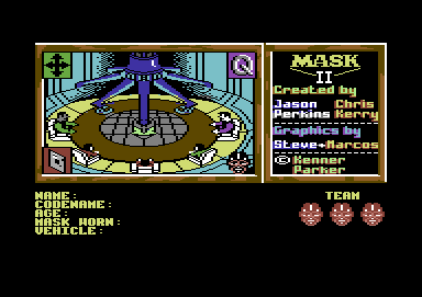 MASK Two screenshot 2 for Commodore 64